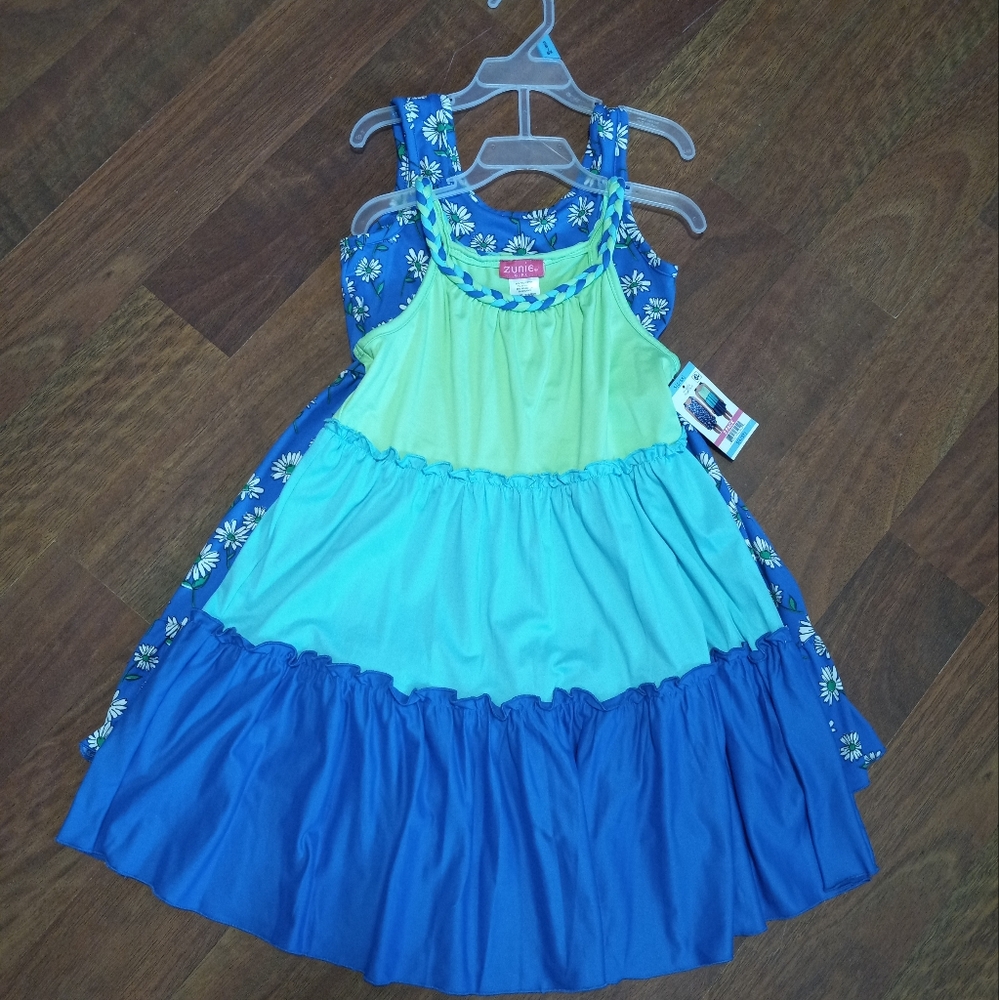 2 NEW Zunie Girl Dresses